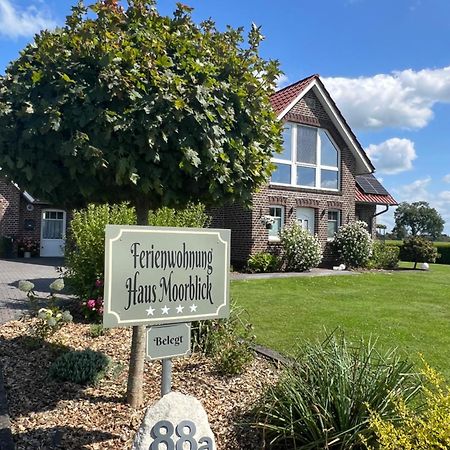 Ferienwohnung Haus Moorblick Mit Garten In Kanallage Wiesmoor Exteriör bild